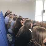 Uczniowie podczas warsztatów.