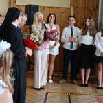 Pani Dyrektor w trakcie uroczystości