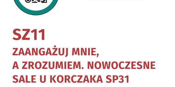 Plakat promujący szkołę