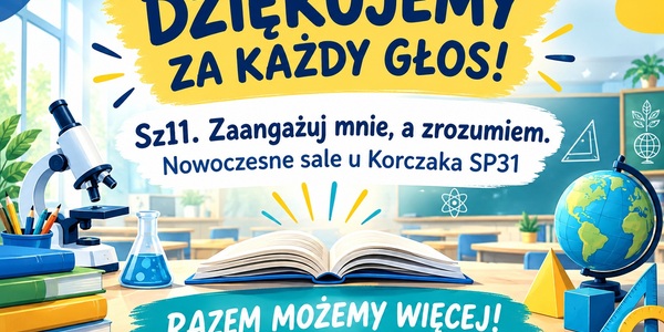 Dziękujemy za każdy głos!
