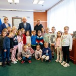Zdjęcie grupowe z Prezydentem.