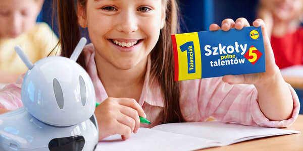 Plakat promujący akcję Talenciaki