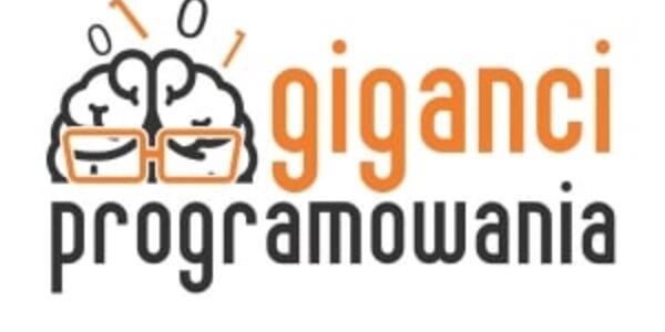 Logo z napisem giganci programowania