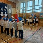 Uczniowie klasy 1a podczas ślubowania