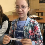 Oprócz przepowiedni uczniowie losowali też miłe słowa.