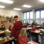 Mikołaj w klasie 7.